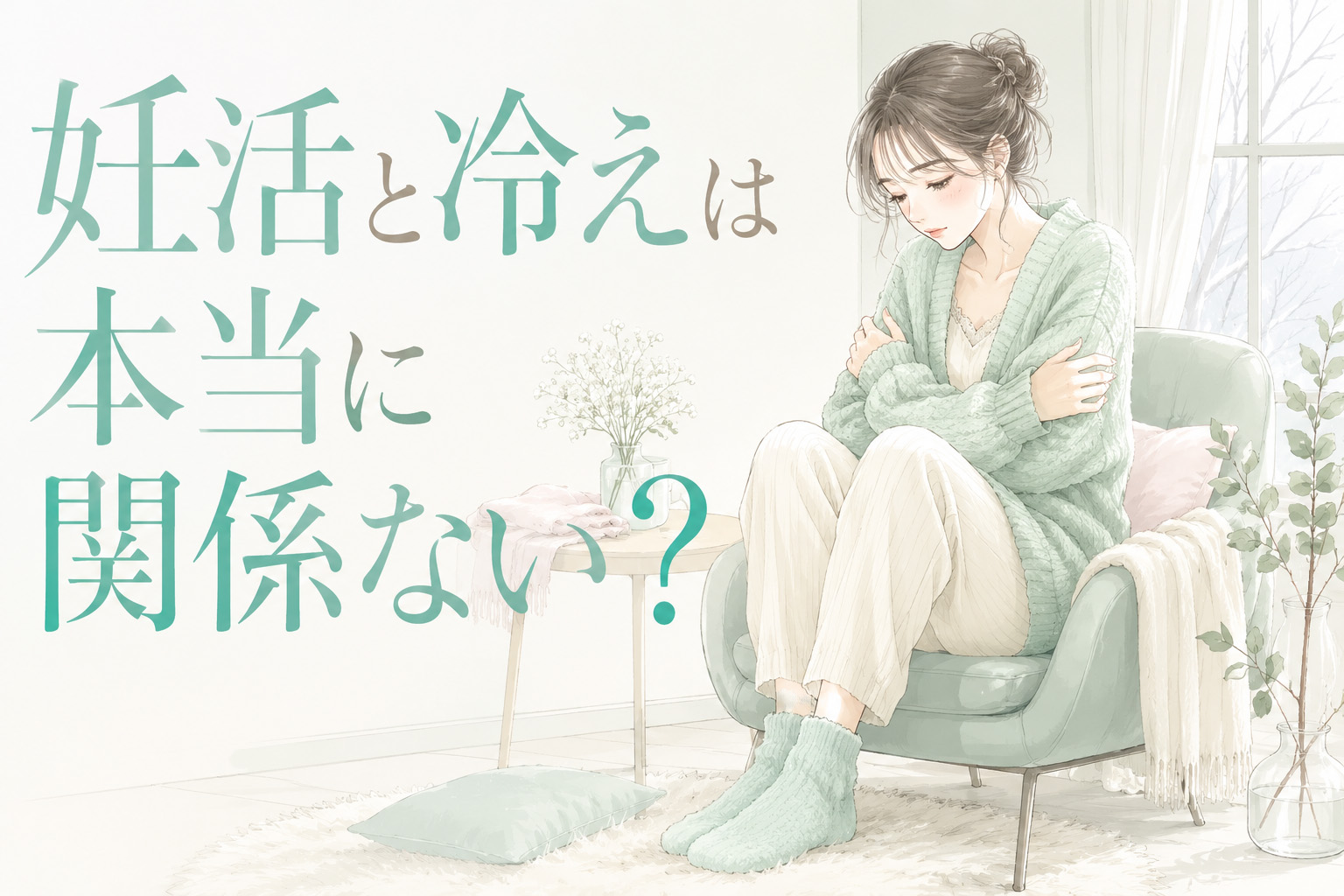 妊活と冷えは本当に関係ない?温活が必要な人・頑張りすぎなくていい人