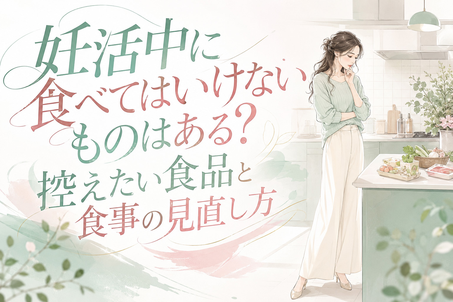 妊活中に食べてはいけないものはある?控えたい食品と食事の見直し方