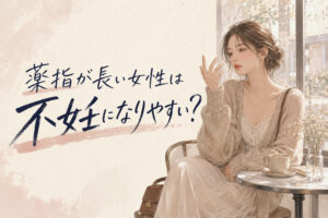 薬指が長い女性は不妊になりやすい？PMSとの関係や妊活中の不安を整理