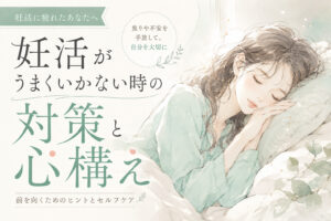 妊活がうまくいかない時の対策と心構え|焦りを整えて次の一歩を決める方法