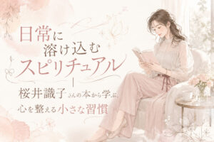 日常に溶け込むスピリチュアル|桜井識子さんの本から学ぶ、心を整える小さな習慣