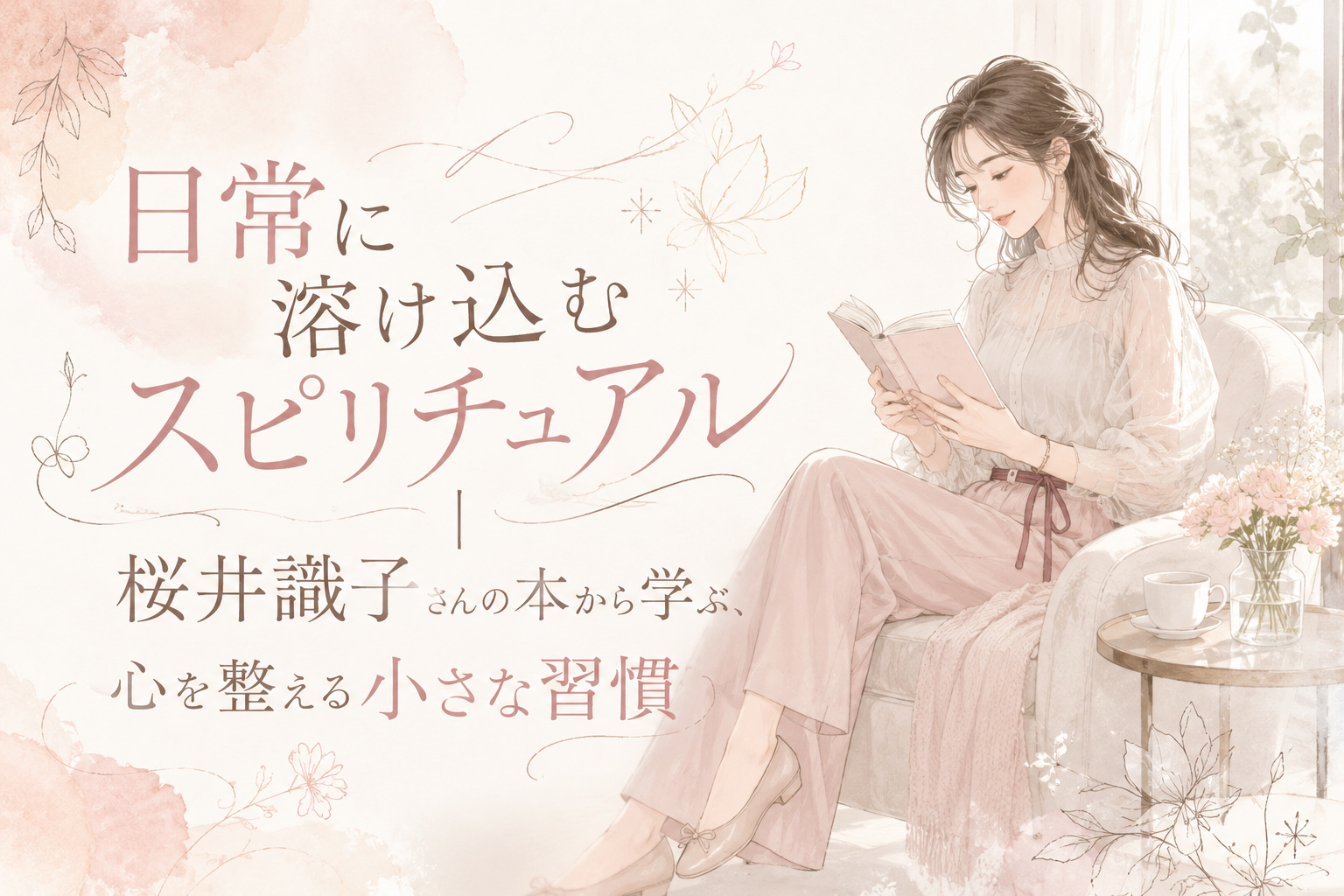 日常に溶け込むスピリチュアル|桜井識子さんの本から学ぶ、心を整える小さな習慣