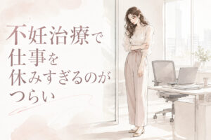 不妊治療で仕事を休みすぎるのがつらい｜有給・職場への伝え方・退職前に考えること